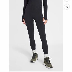 💜Ozark Trail Women's Warmer ThermalSeamless Fleece Leggings“BOTTOM ONLY”Size:Lg